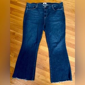 PAIGE Indigo Wide Leg Jeans